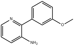 2-(3-methoxyphenyl)-pyridin-3-amine Struktur