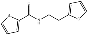 N-[2-(furan-2-yl)ethyl]thiophene-2-carboxamide Struktur