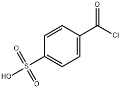 4-(chlorocarbonyl)benzenesulfonic acid Struktur