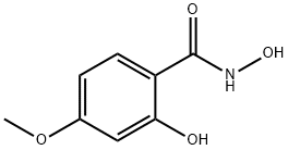 Benzamide, N,2-dihydroxy-4-methoxy- Struktur