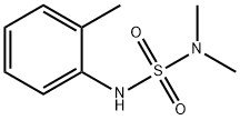 1-(dimethylsulfamoylamino)-2-methylbenzene Struktur