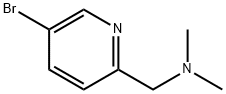 [(5-bromopyridin-2-yl)methyl]dimethylamine Struktur