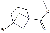 Bicyclo[3.1.1]heptane-1-carboxylic acid, 5-bromo-, methyl ester Struktur