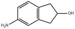 5-AMINO-2,3-DIHYDRO-1H-INDEN-2-OL Struktur