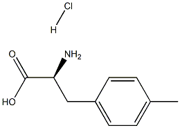 DL-4-methylPhenylalanine hydrochloride Struktur