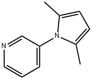 3-(2,5-dimethyl-1H-pyrrol-1-yl)pyridine Struktur