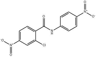 2-chloro-4-nitro-N-(4-nitrophenyl)benzamide Struktur