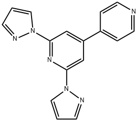 2,6-di(1H-pyrazol-1-yl)-4,4'-bipyridine Struktur