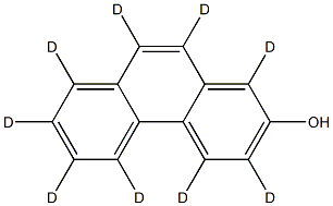 1,3,4,5,6,7,8,9,10-nonadeuteriophenanthren-2-ol Struktur