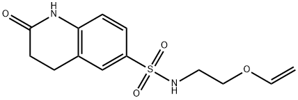 N-(2-ethenoxyethyl)-2-oxo-3,4-dihydro-1H-quinoline-6-sulfonamide Struktur