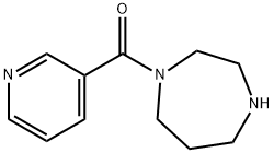 1-(pyridine-3-carbonyl)-1,4-diazepane Struktur