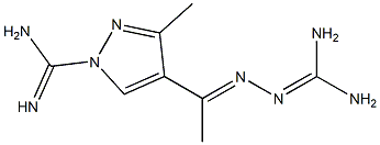 4-[N-(diaminomethylideneamino)-C-methyl-carbonimidoyl]-3-methyl-pyrazole-1-carboximidamide