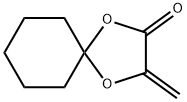 3-METHYLENE-1,4-DIOXASPIRO[4.5]DECAN-2-ONE Struktur