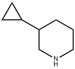 3-cyclopropylpiperidine Struktur