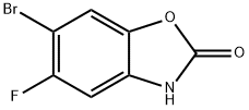 6-Bromo-5-fluoro-3H-benzooxazol-2-one Struktur