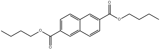 di-n-butyl naphthalene-2,6-dicarboxylate Struktur