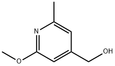 (2-methoxy-6-methylpyridin-4-yl)methanol Struktur