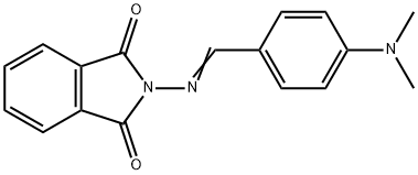 2-{[4-(dimethylamino)benzylidene]amino}-1H-isoindole-1,3(2H)-dione Struktur