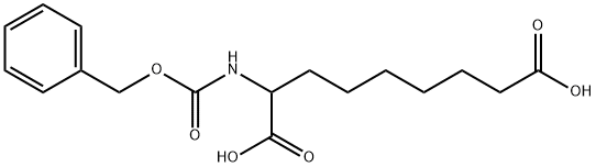 N-Cbz-RS-2-amino-Nonanedioic acid Struktur