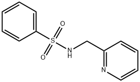 N-(pyridin-2-ylmethyl)benzenesulfonamide Struktur