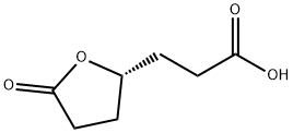 (R)-3-(5-Oxo-tetrahydro-furan-2-yl)-propionic acid Struktur