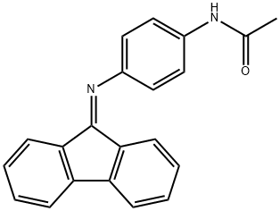 4'-(9-FLUORENYLIDENEAMINO)ACETANILIDE Struktur