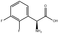 (2S)-2-AMINO-2-(2,3-DIFLUOROPHENYL)ACETIC ACID Struktur