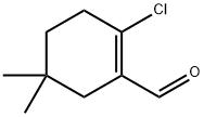 1-Cyclohexene-1-carboxaldehyde, 2-chloro-5,5-dimethyl-
 Struktur