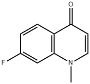 7-Fluoro-1-methylquinolin-4(1H)-one Struktur