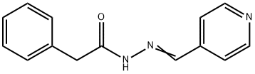 2-phenyl-N'-[(E)-pyridin-4-ylmethylidene]acetohydrazide Struktur