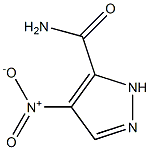 4-Nitro-1H-pyrazole-5-carboxamide, 1092683-07-2, 結(jié)構(gòu)式