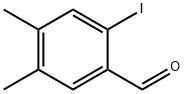 2-Iodo-4,5-dimethylbenzaldehyde Struktur