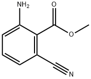 methyl 2-amino-6-cyanobenzoate Struktur