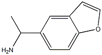 1-(BENZOFURAN-5-YL)ETHANAMINE Struktur