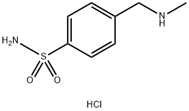 4-((methylamino)methyl)benzenesulfonamide Struktur