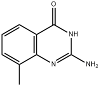 4(3H)-Quinazolinone, 2-amino-8-methyl- Struktur