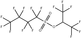 1,1,2,2,3,3,4,4,4-Nonafluoro-butane-1-sulfonic acid 2,2,2-trifluoro-1-trifluoromethyl-ethyl ester