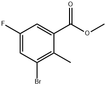 methyl 3-bromo-5-fluoro-2-methylbenzoate price.