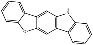 11H-Benzofuro[3,2-b]carbazole Struktur