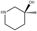 (3S)-3-Methyl-piperidin-3-ol Struktur