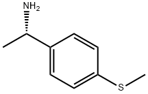 (1S)-1-[4-(METHYLSULFANYL)PHENYL]ETHAN-1-AMINE Struktur