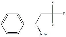 (S)-3,3,3-Trifluoro-1-phenyl-propylamine Struktur