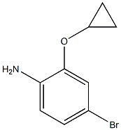 4-bromo-2-cyclopropoxyaniline Struktur