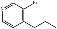 3-bromo-4-propylpyridine Struktur