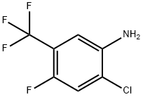 2-Chloro-4-fluoro-5-(trifluoromethyl)aniline Struktur