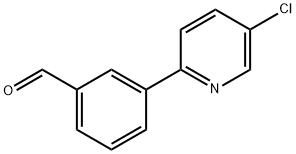 3-(5-Chloropyridin-2-yl)benzaldehyde Struktur