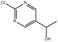 1-(2-chloropyrimidin-5-yl)ethanol Struktur