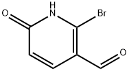 2-bromo-6-hydroxynicotinaldehyde Struktur