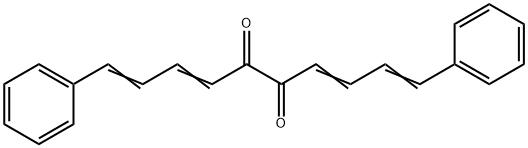 1,10-DIPHENYL-1,3,7,9-DECATETRAENE-5,6-DIONE Struktur