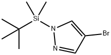 4-Bromo-1-(tert-butyldimethylsilyl)pyrazole Struktur